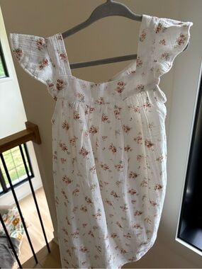 5Y Jamie Kay White Floral Dress